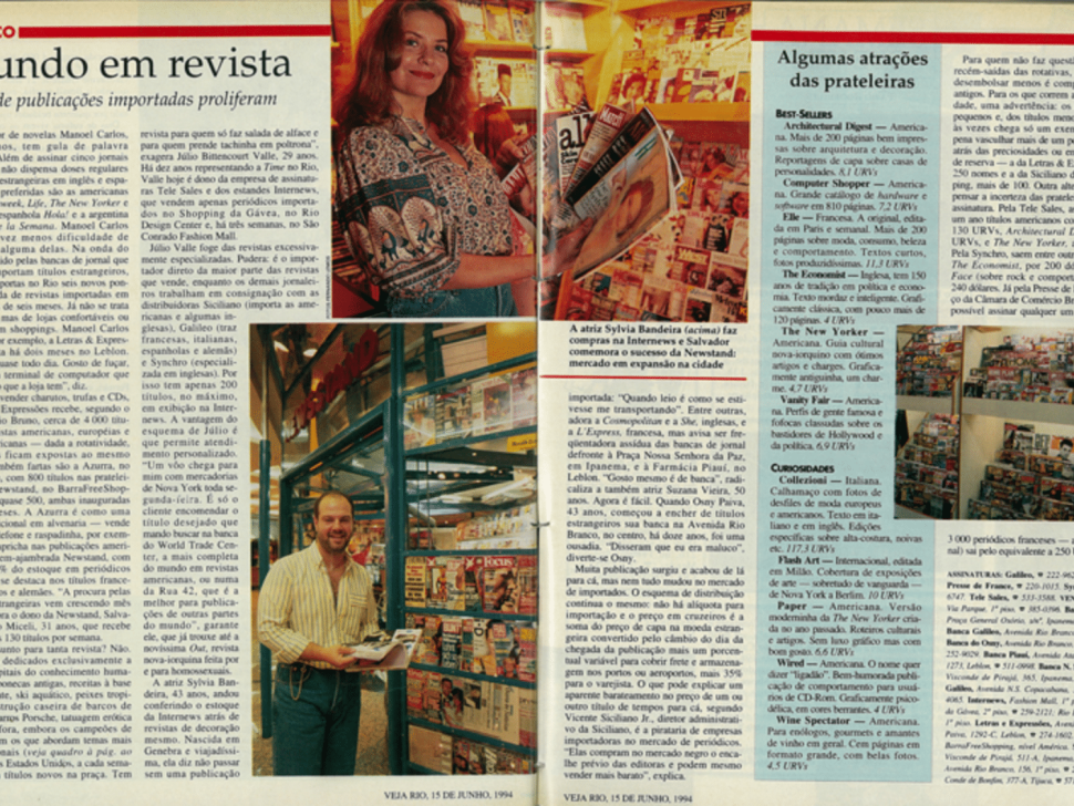 reportagem vejinha 1994-1